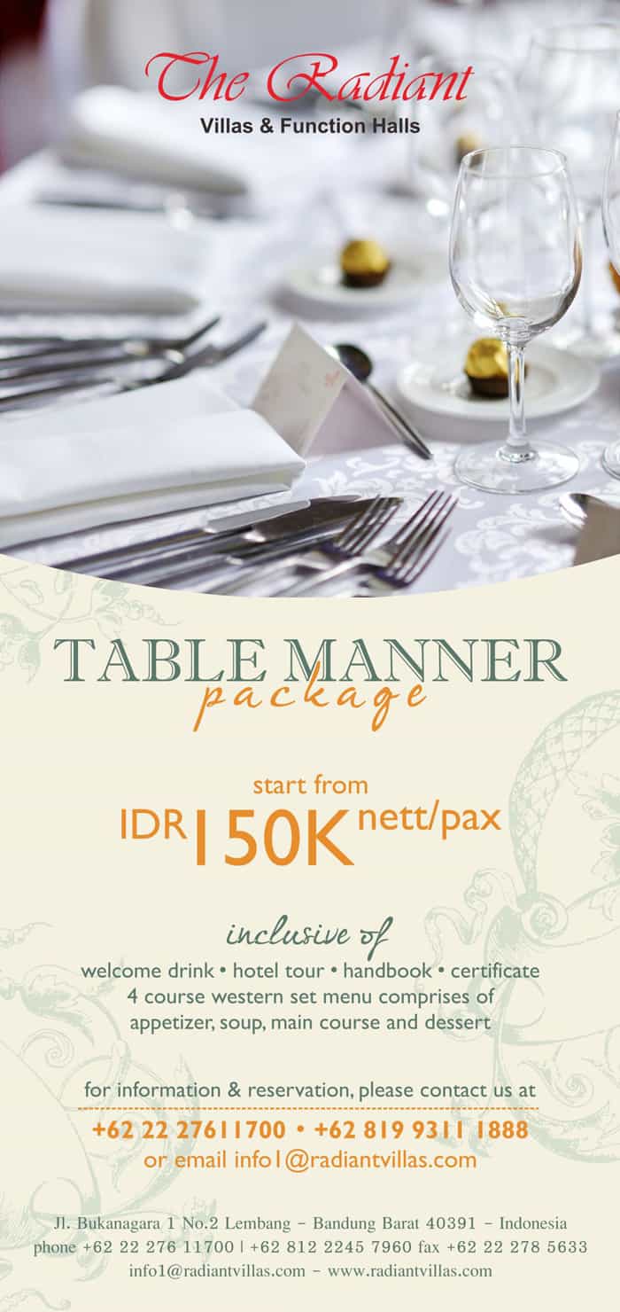table manner